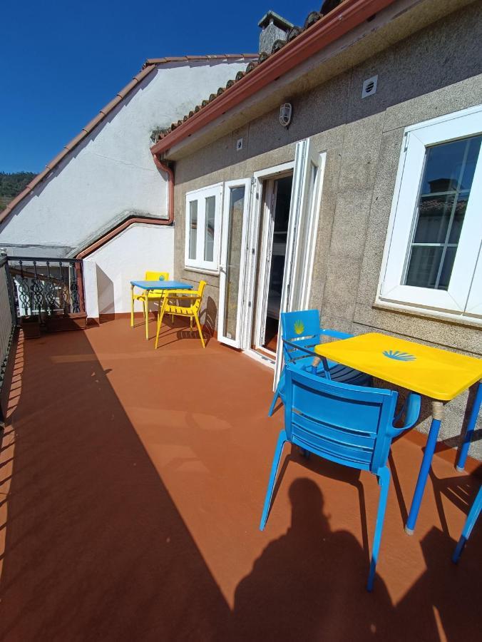 A Barca De Pedra Hostel Padrón Buitenkant foto
