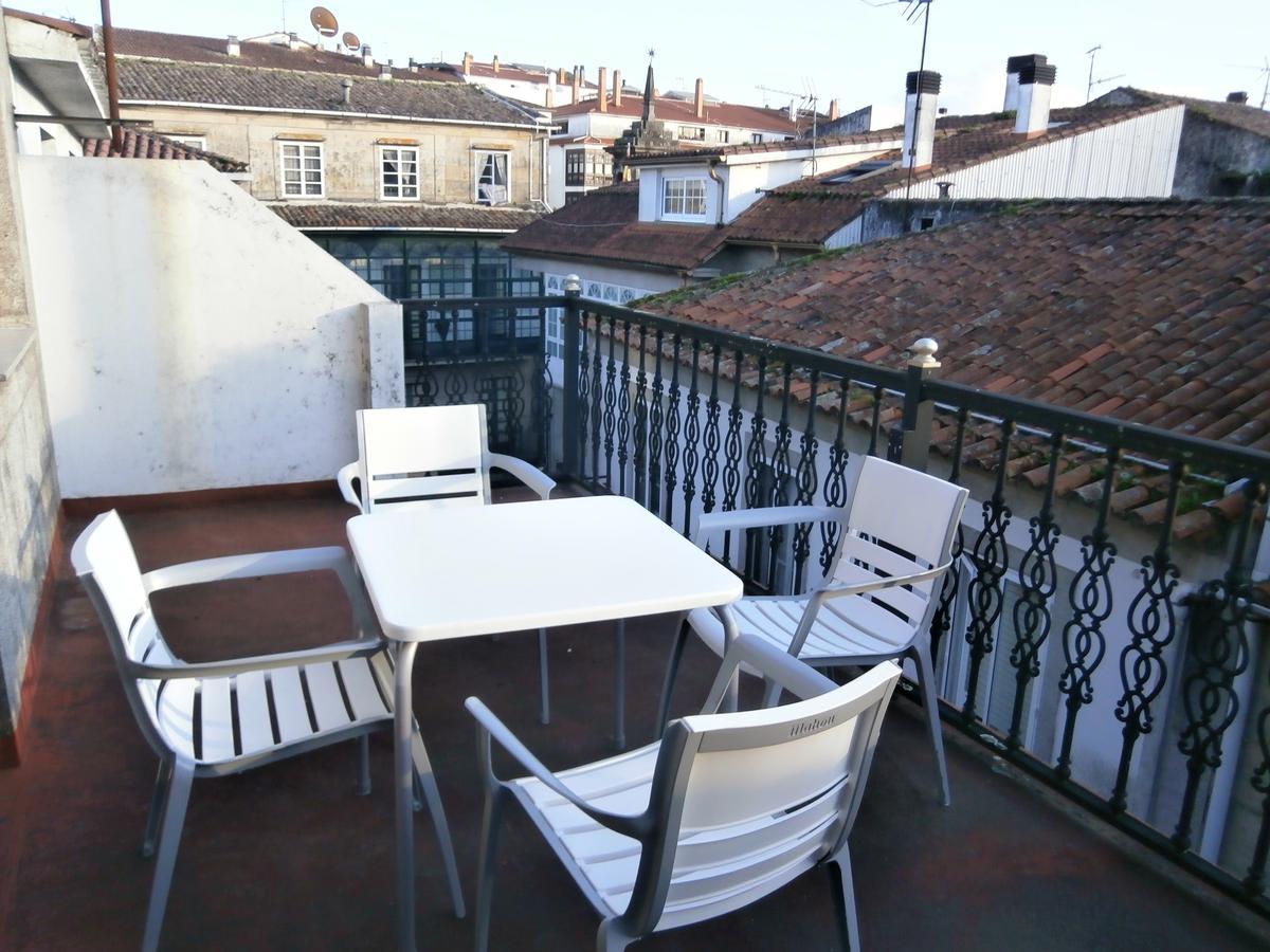 A Barca De Pedra Hostel Padrón Buitenkant foto